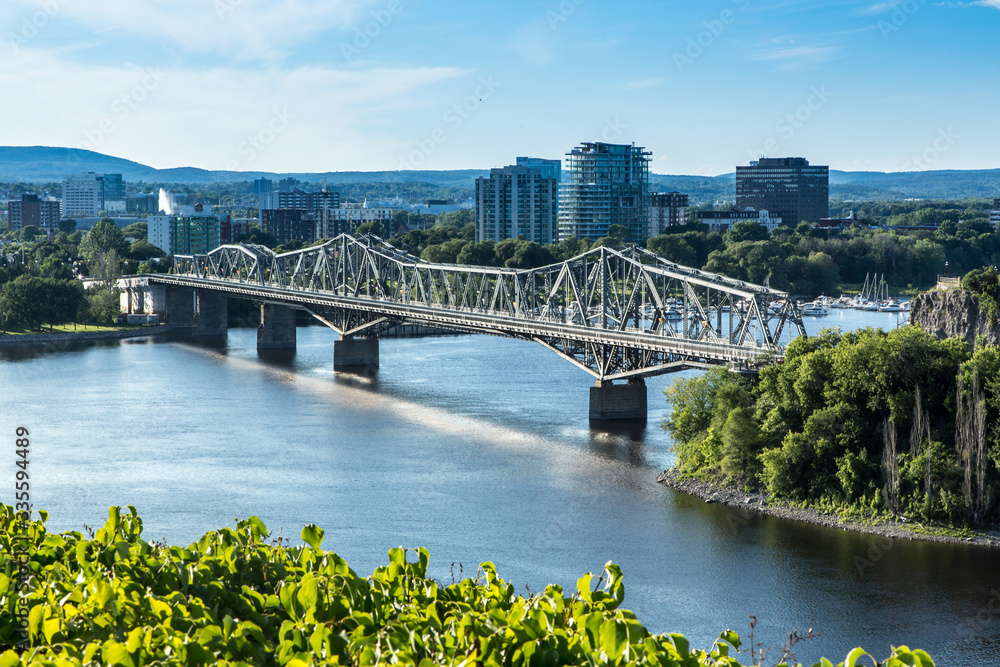Bridge across the Ottawa River